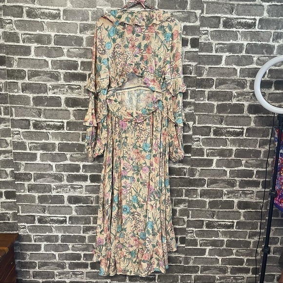 Sayulita Frill Gown Maxi Dress Musk Spell Designs - Picture 14 of 16